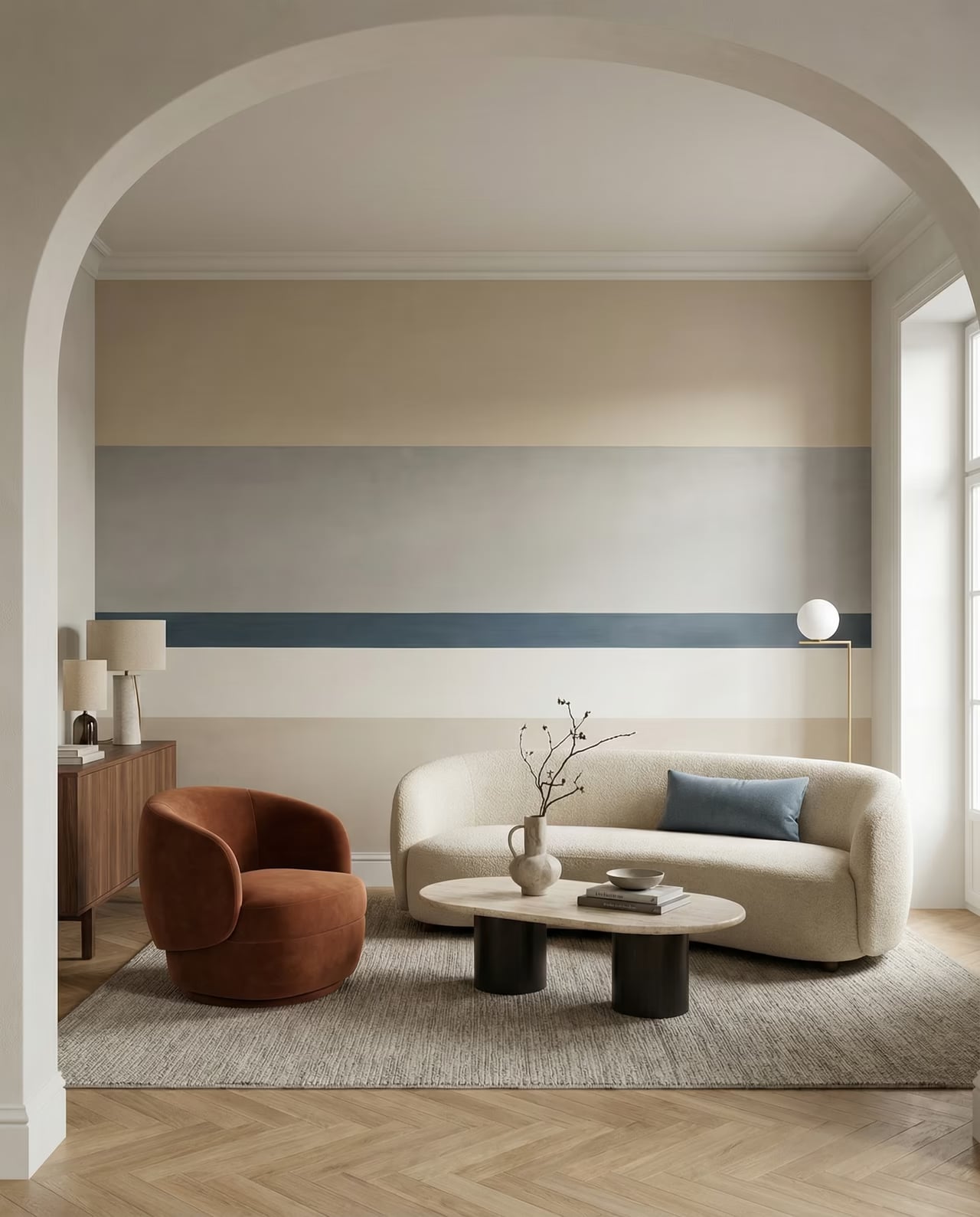 Agnes Balance styled in a room