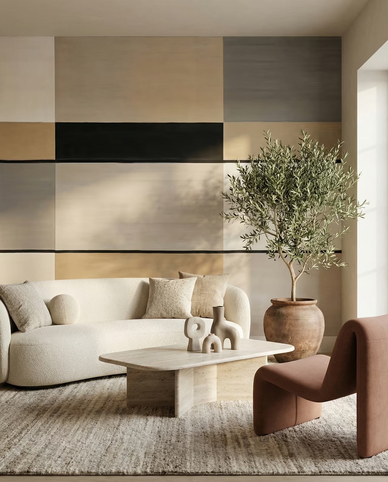 Agnes Field styled in a room