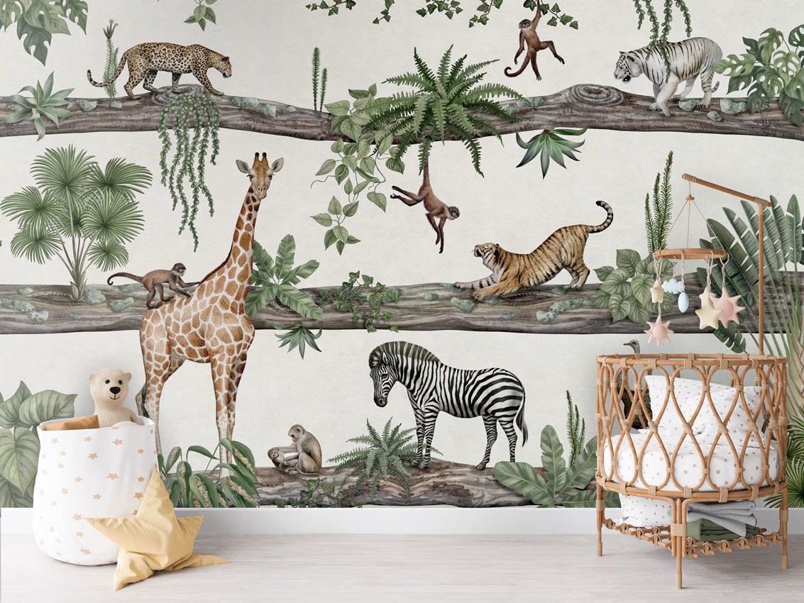 Amazing Animals styled in a room