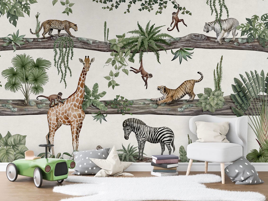 Amazing Animals styled in a room
