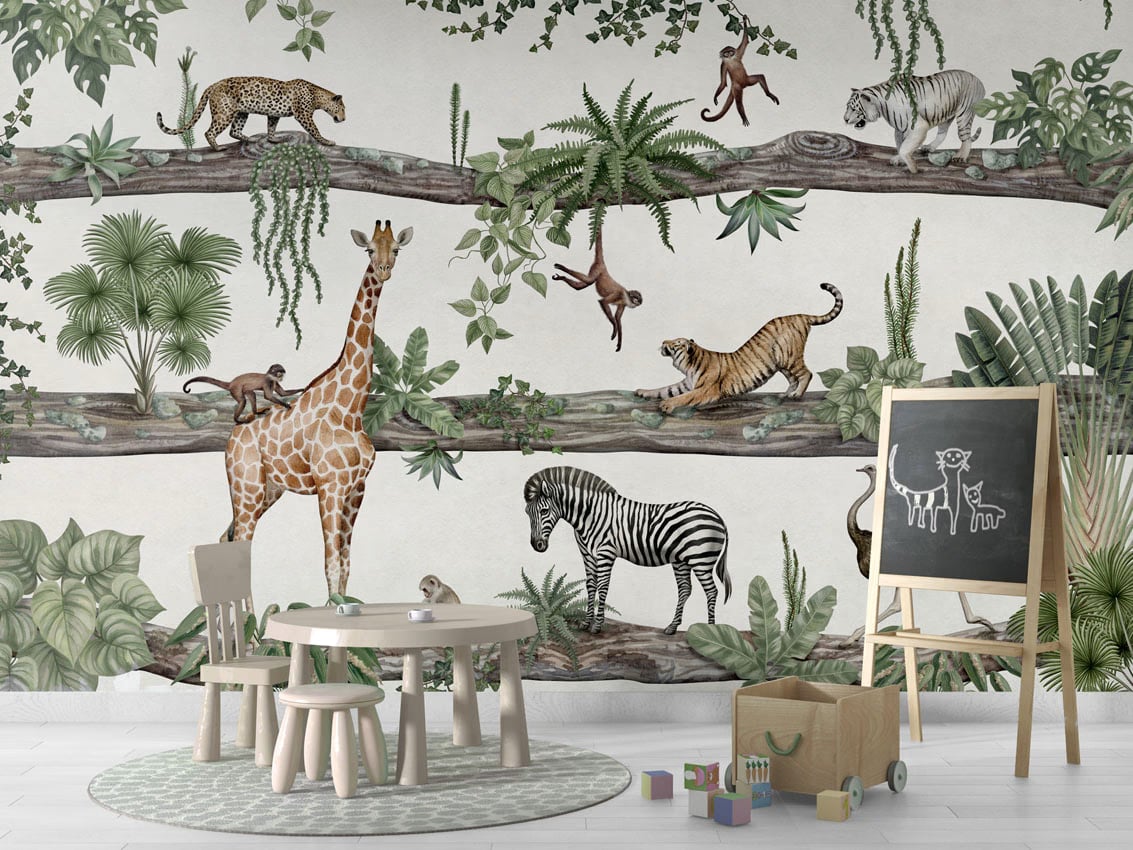 Amazing Animals styled in a room