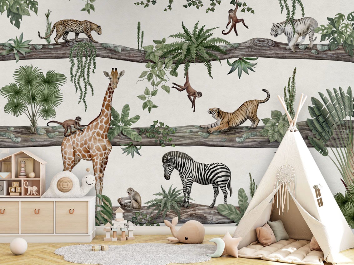 Amazing Animals styled in a room
