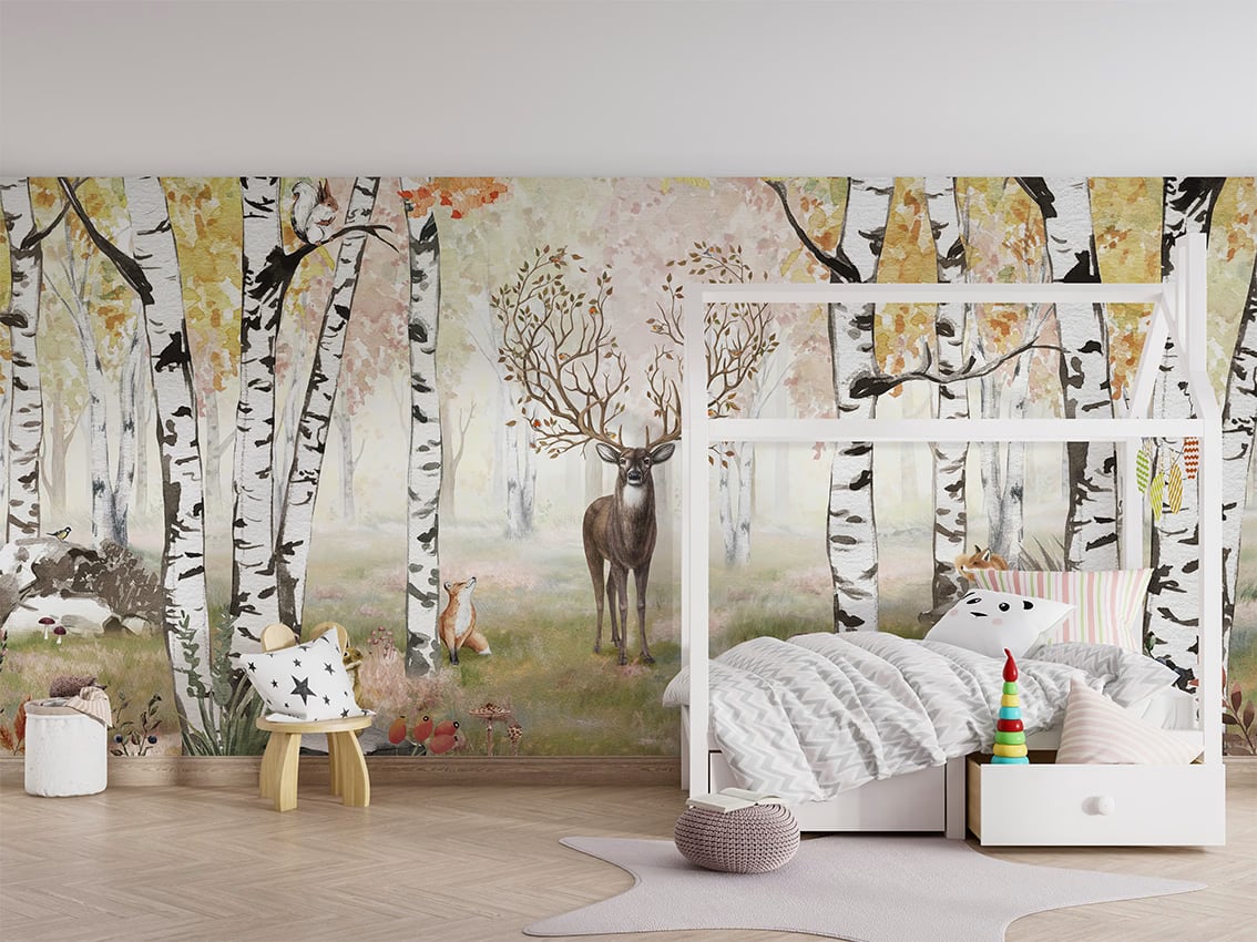 Amazing Antlers - Autumn styled in a room
