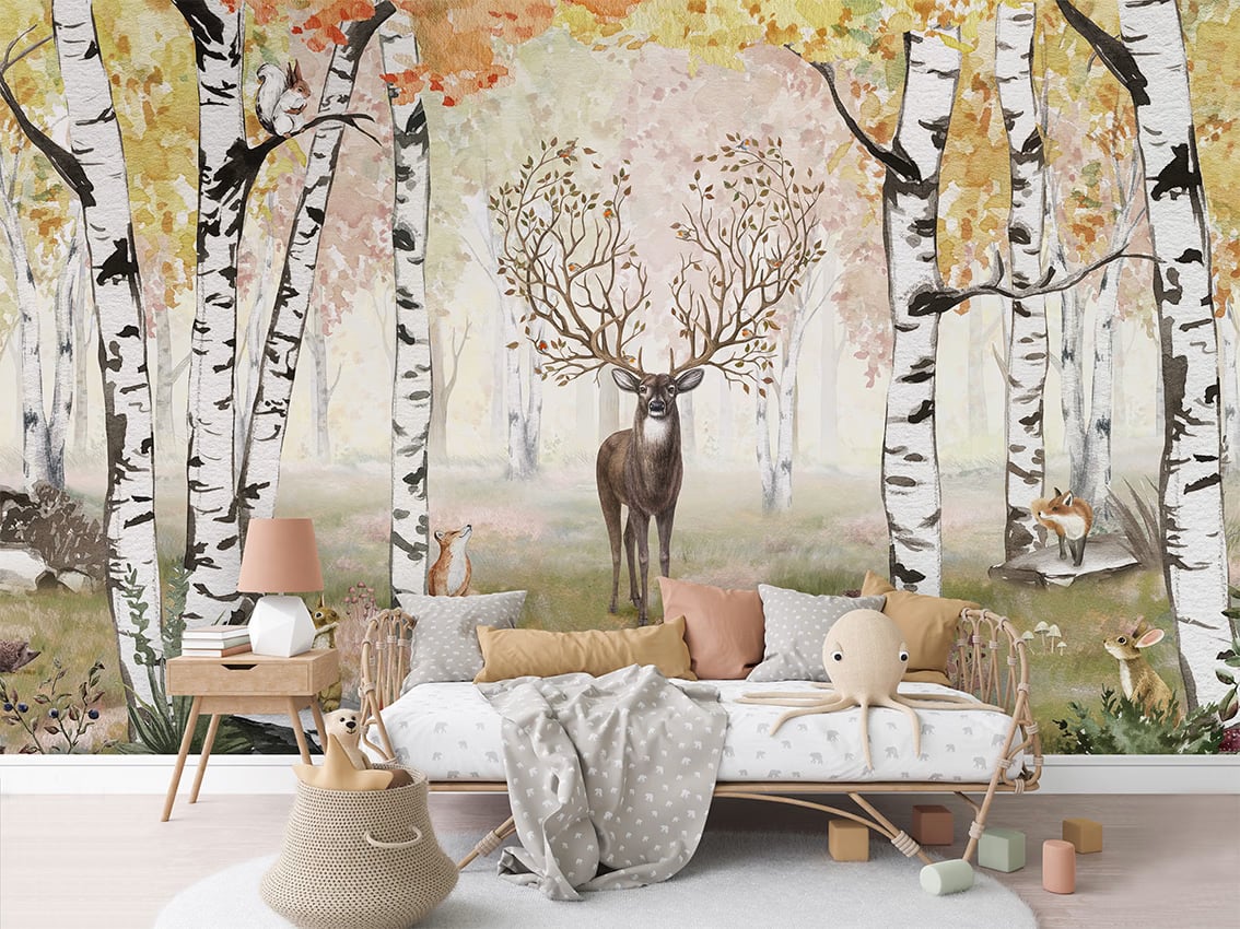 Amazing Antlers - Autumn styled in a room
