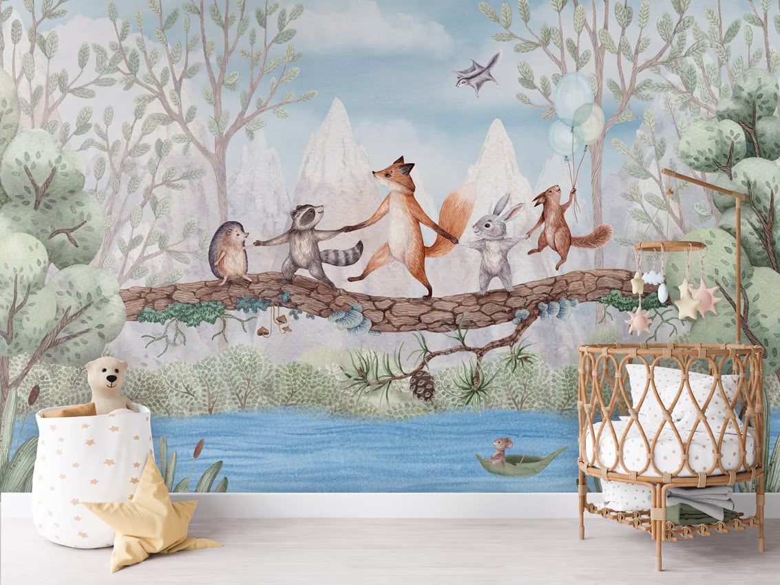 Animal Adventure styled in a room
