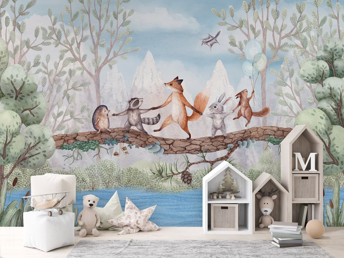 Animal Adventure styled in a room