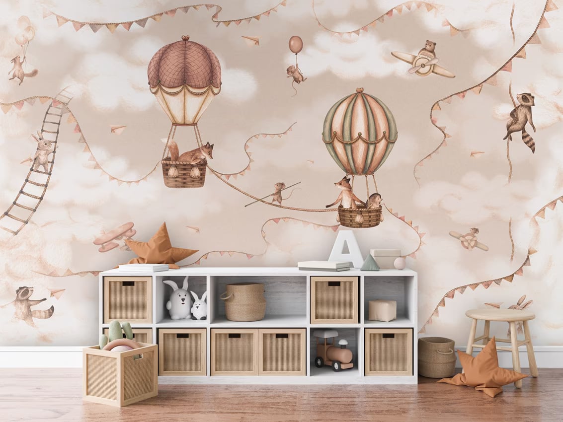 Aviation Adventure - mono styled in a room