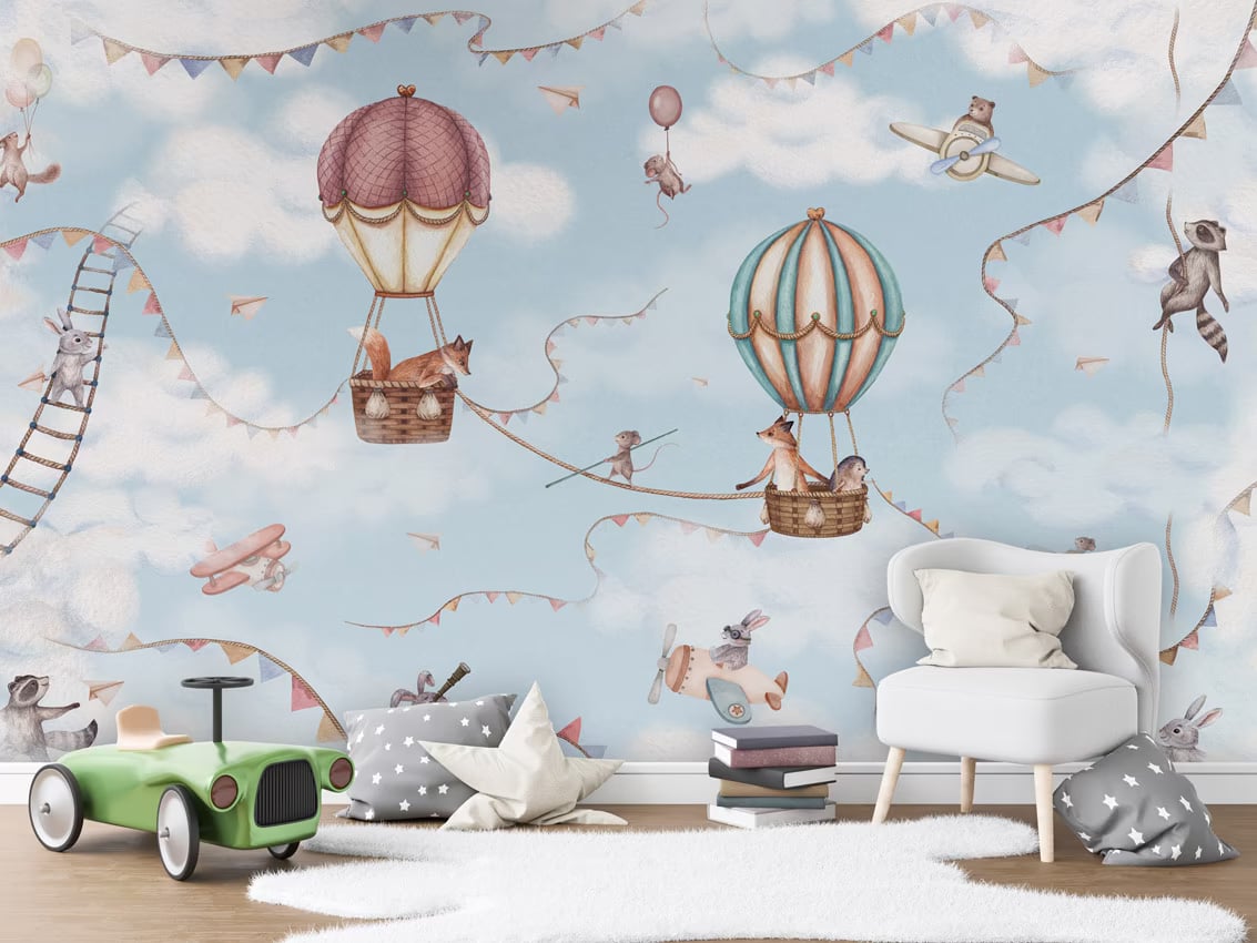 Aviation Adventure styled in a room