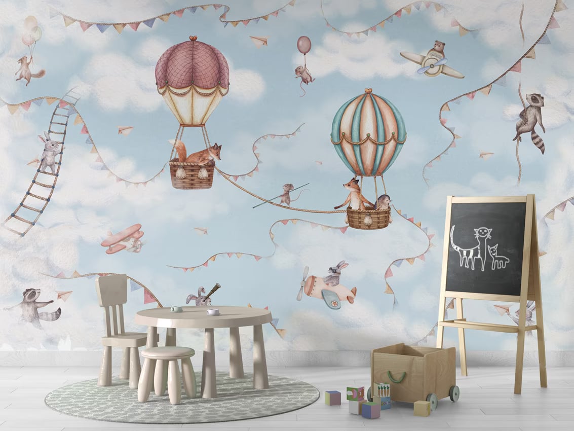 Aviation Adventure styled in a room