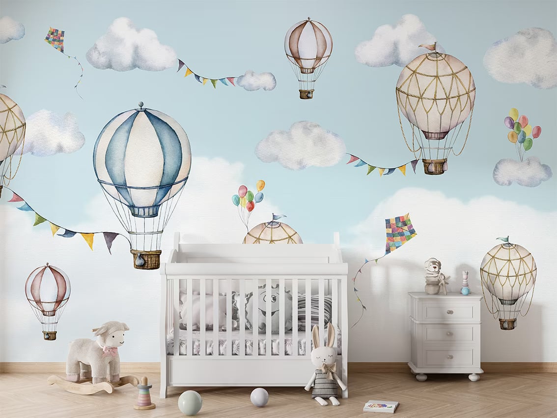 Balloon Bonanza styled in a room
