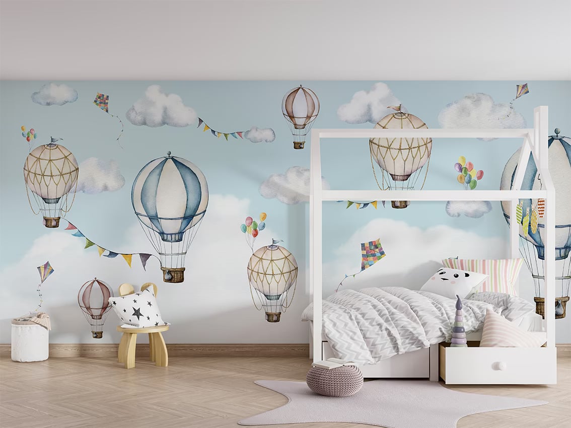 Balloon Bonanza styled in a room