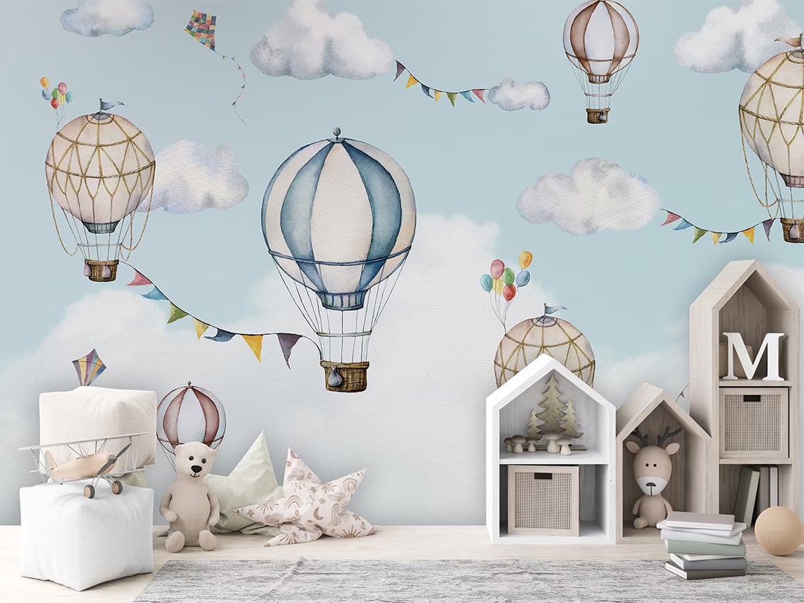 Balloon Bonanza styled in a room