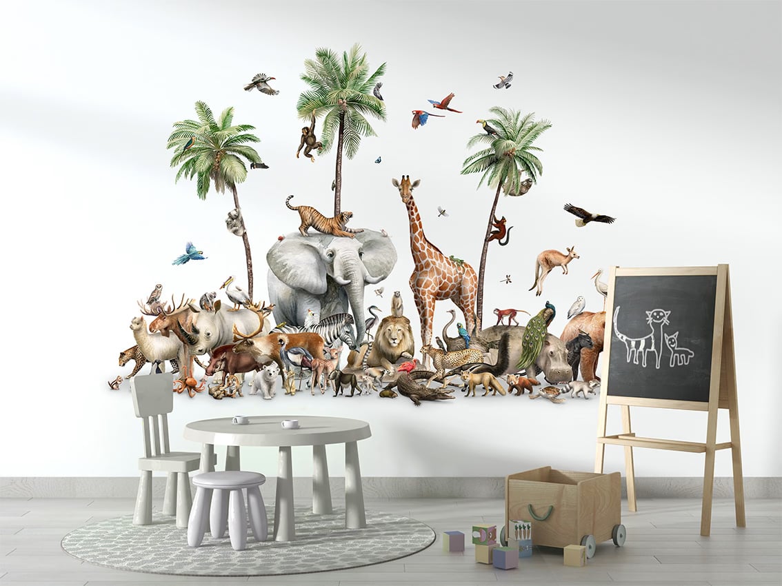 Beautiful Biodiversity styled in a room