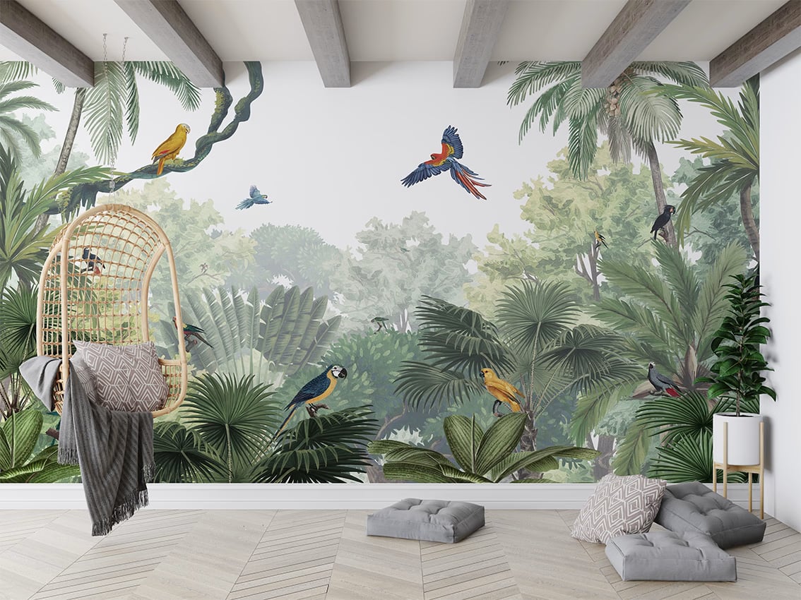 Canopy Jungle - Natural styled in a room