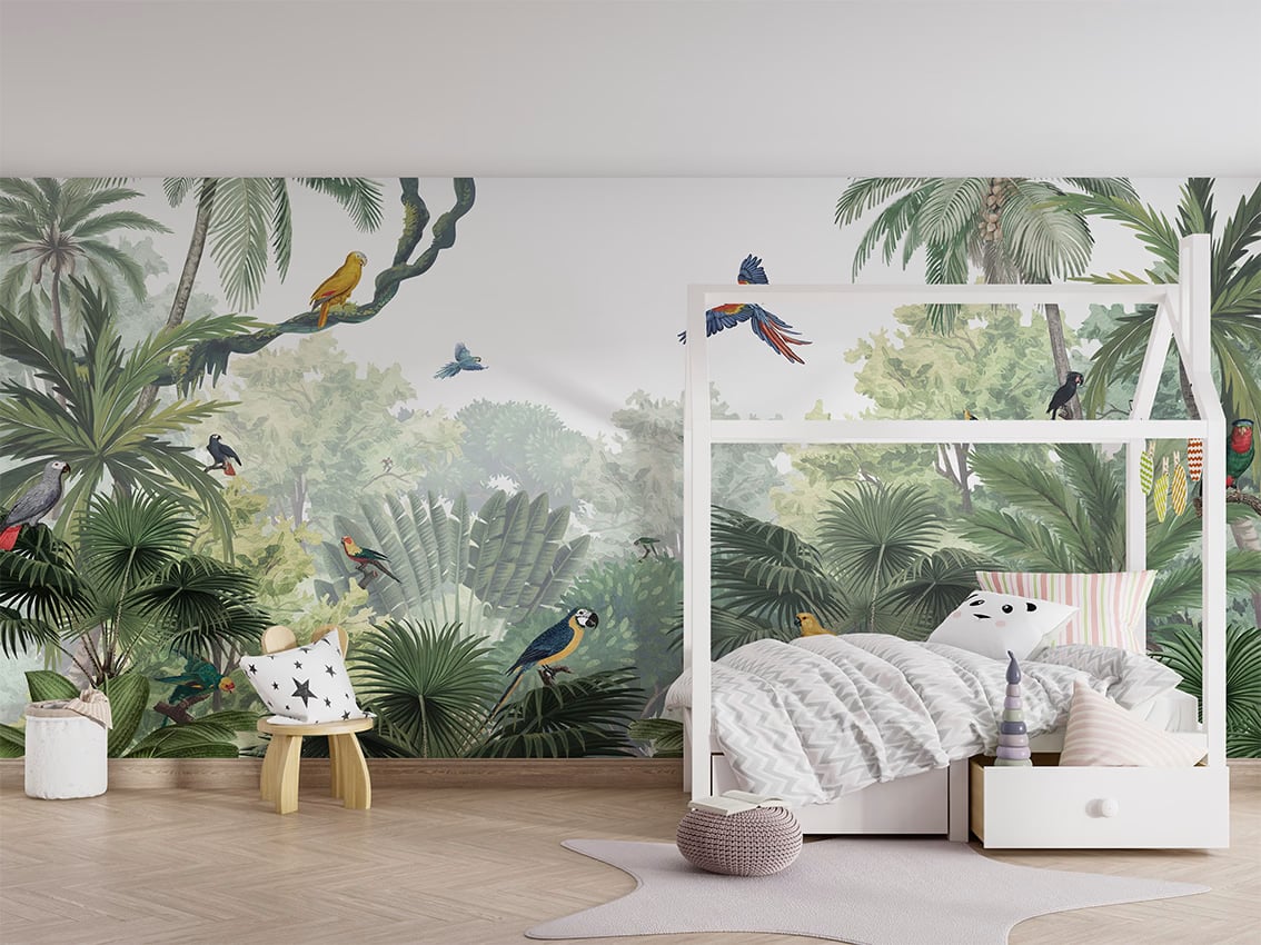 Canopy Jungle - Natural styled in a room