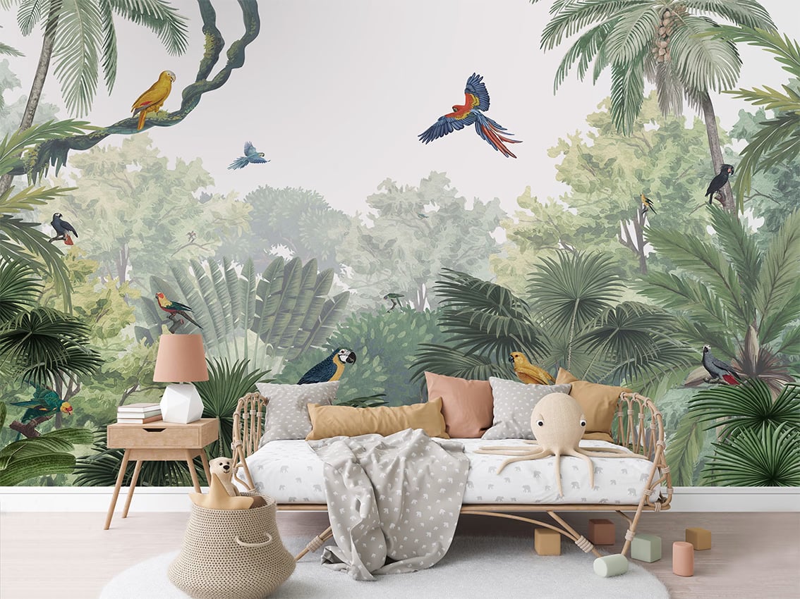 Canopy Jungle - Natural styled in a room