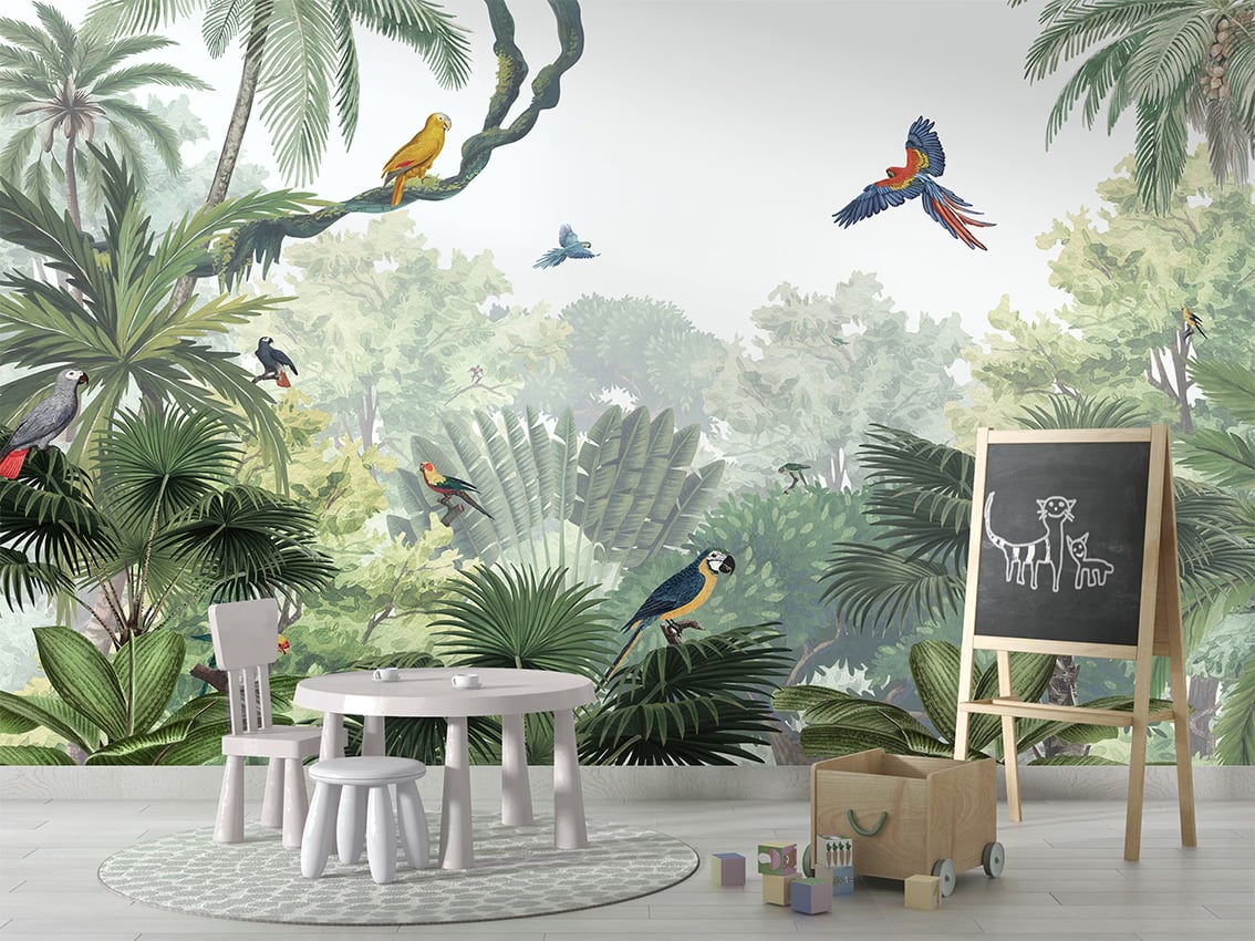 Canopy Jungle - Natural styled in a room