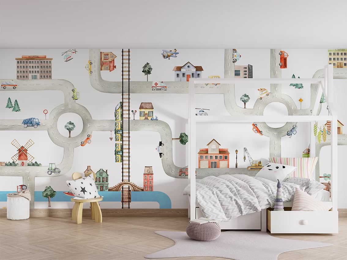 City of Vehicles styled in a room