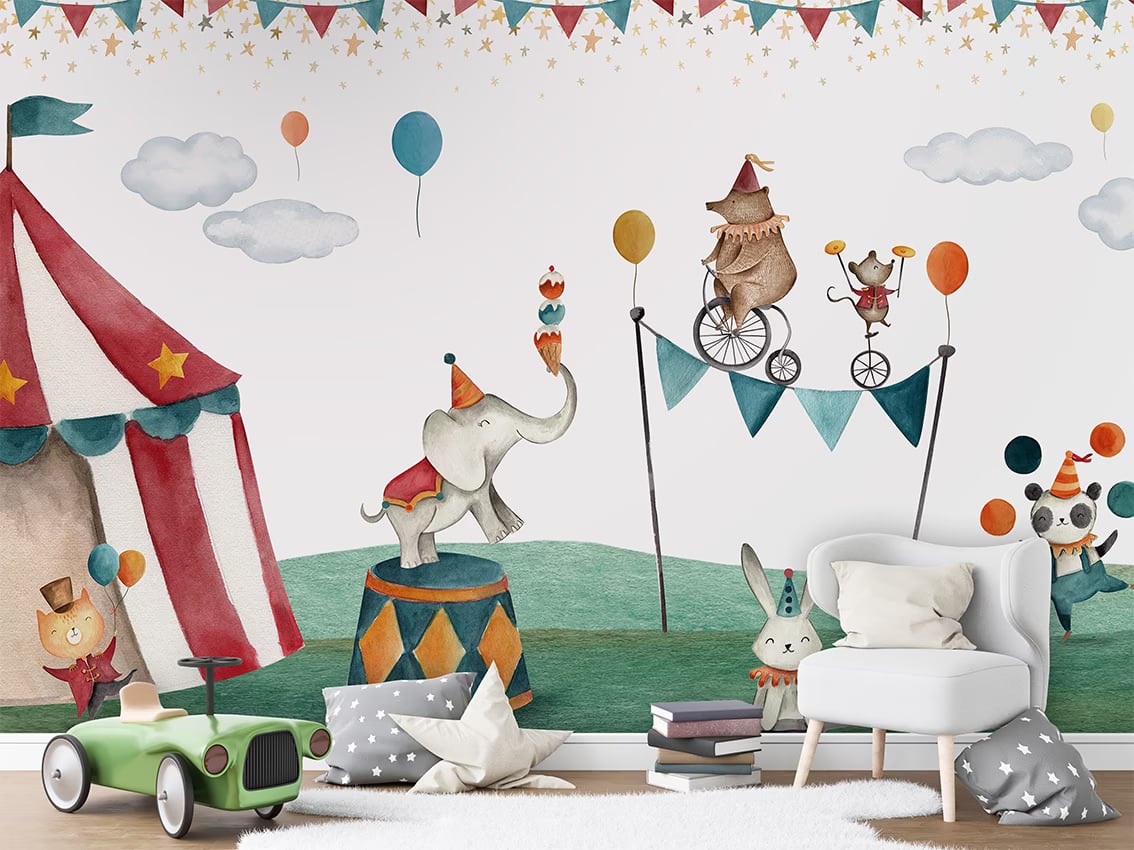 Crazy Circus styled in a room