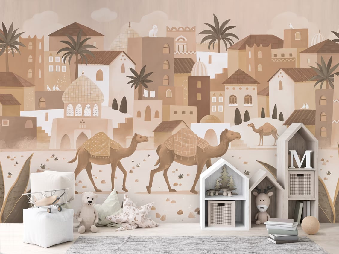 Desert Dreams - mono styled in a room