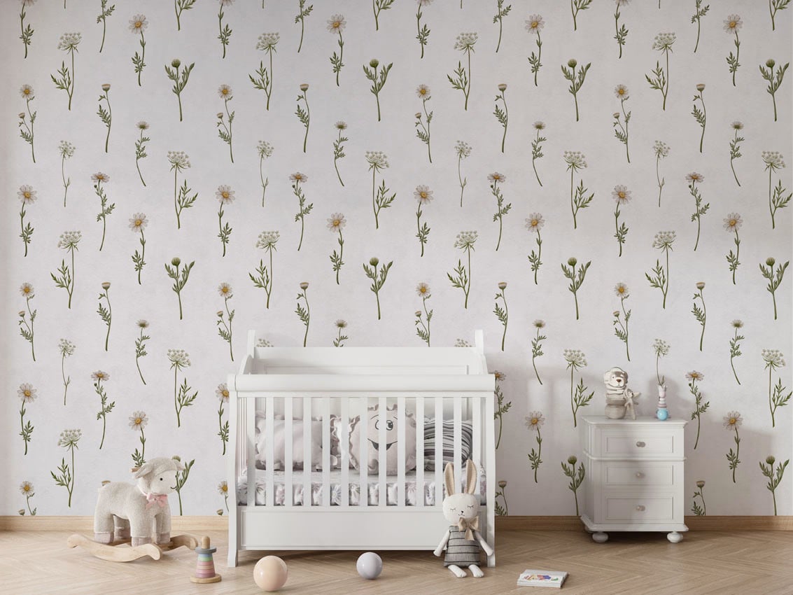 Dreamy Daisies styled in a room