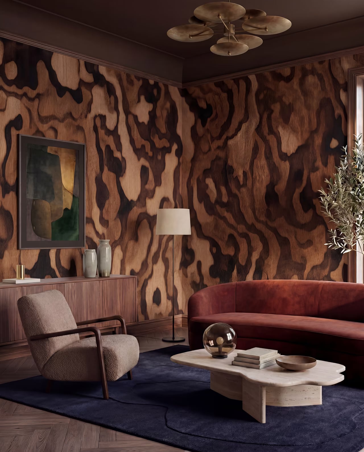 Ettore Grain styled in a room