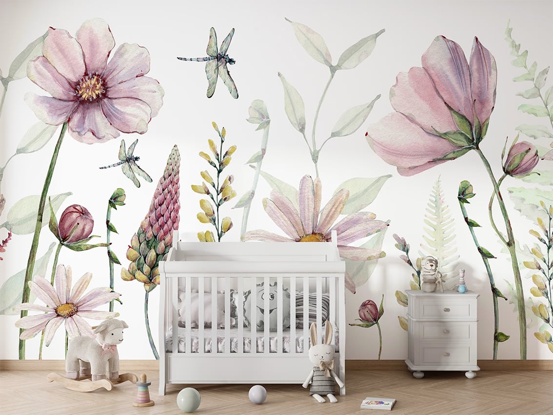 Fabulous Flowers styled in a room