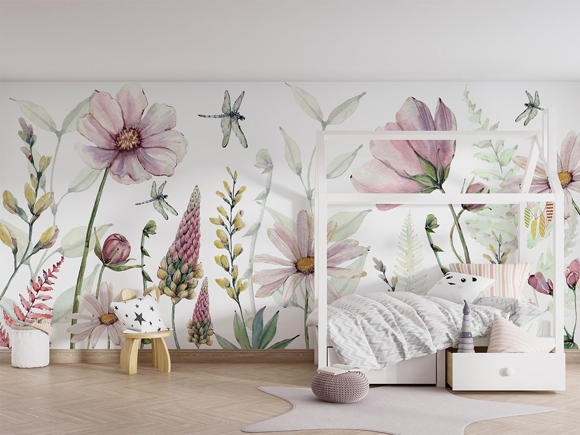 Fabulous Flowers styled in a room