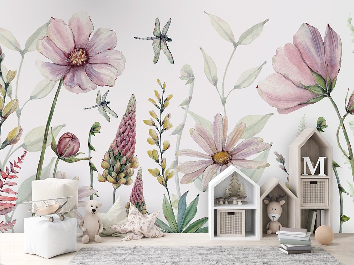 Fabulous Flowers styled in a room
