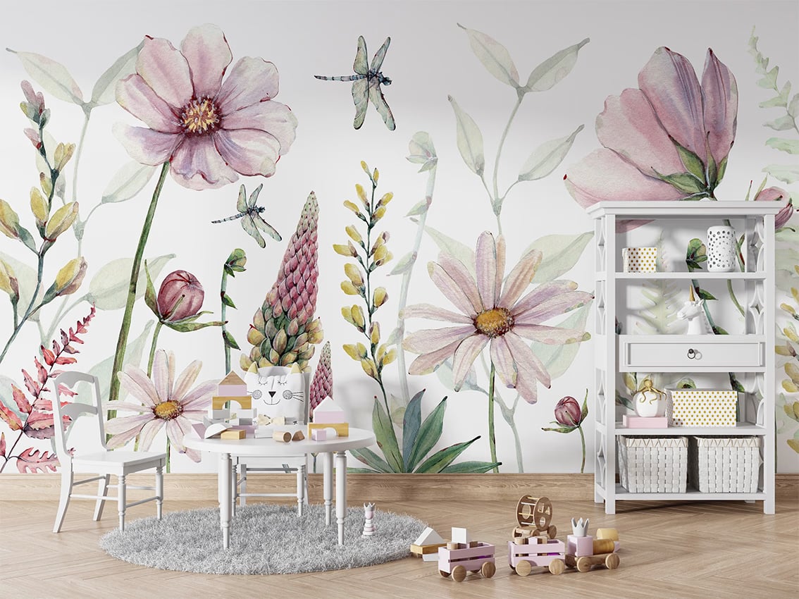Fabulous Flowers styled in a room