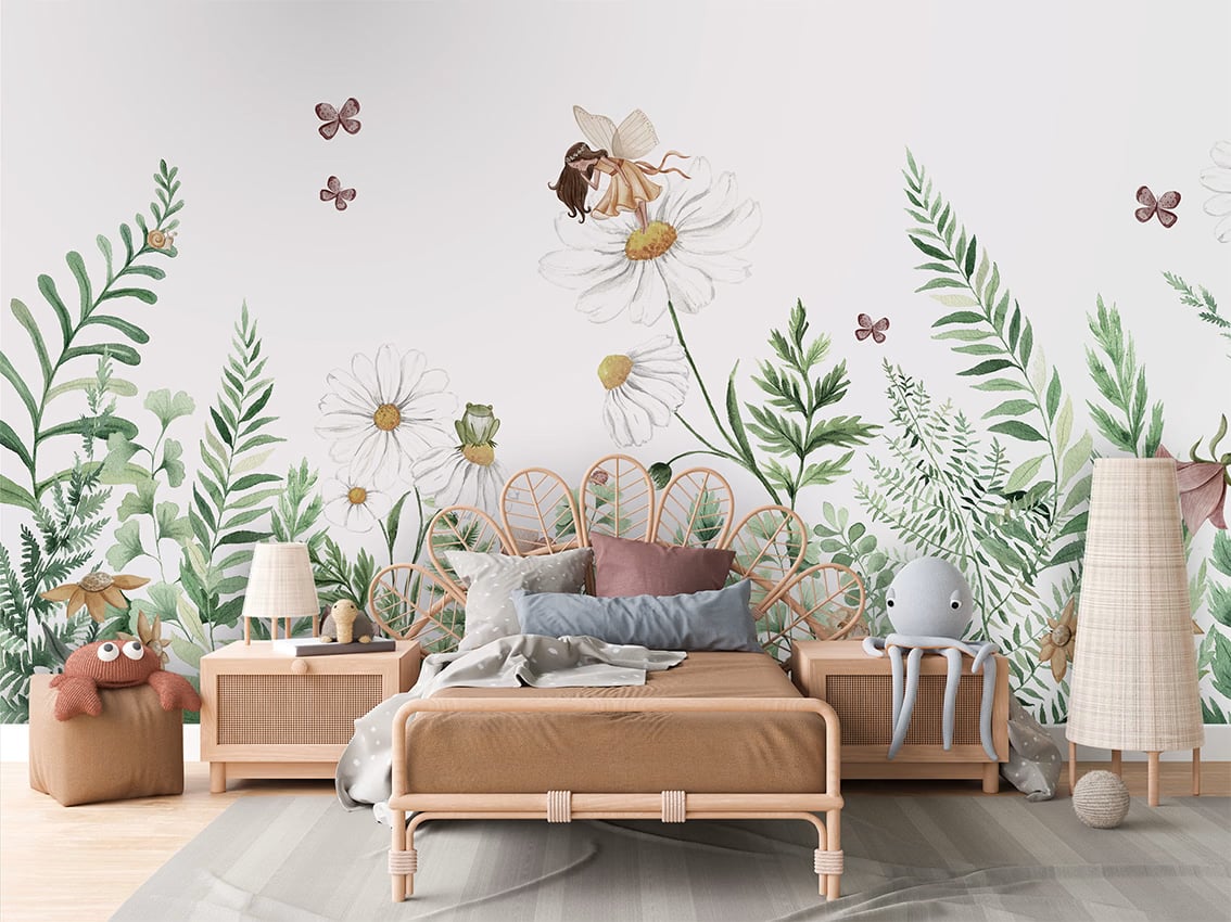Fairy Garden styled in a room