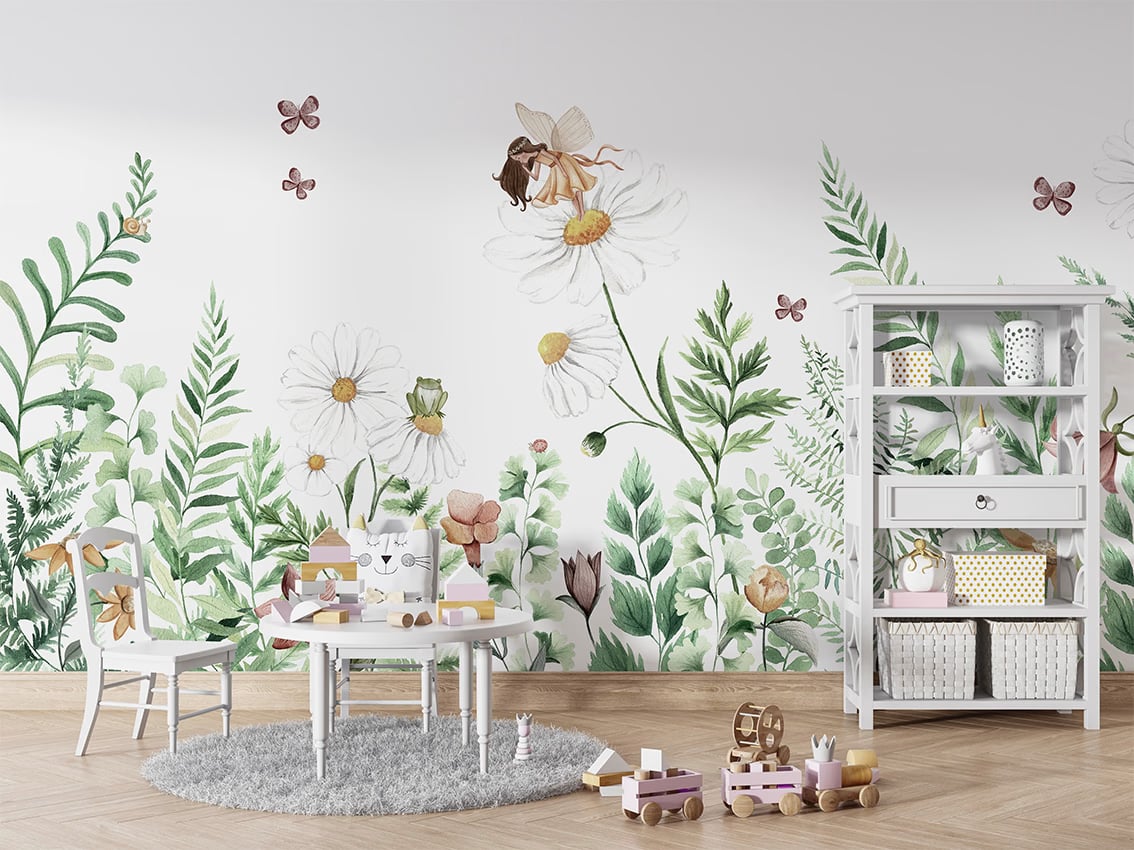 Fairy Garden styled in a room
