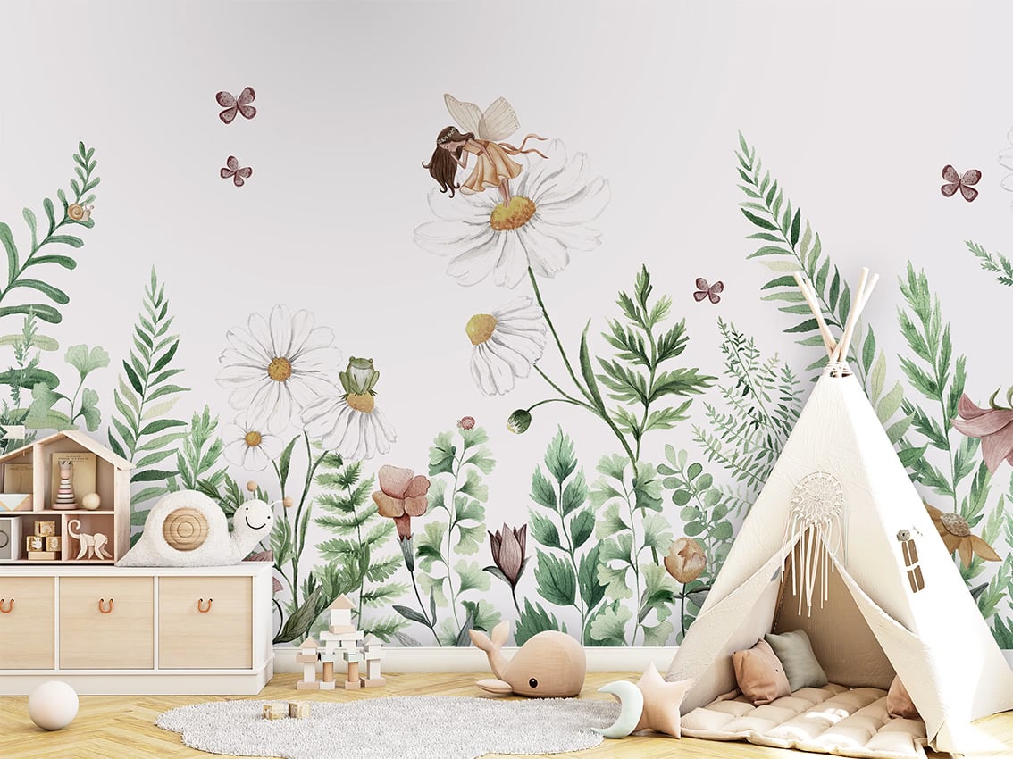 Fairy Garden styled in a room