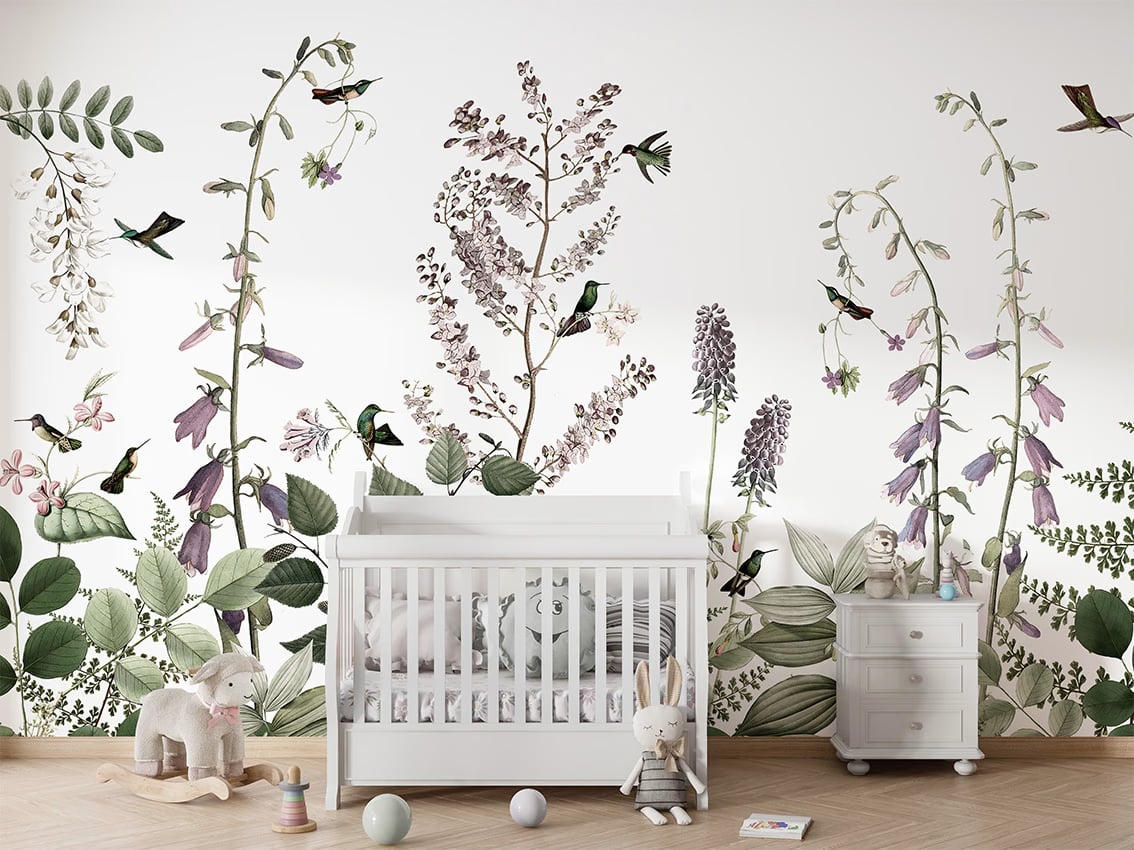 Hummingbird Hedge styled in a room