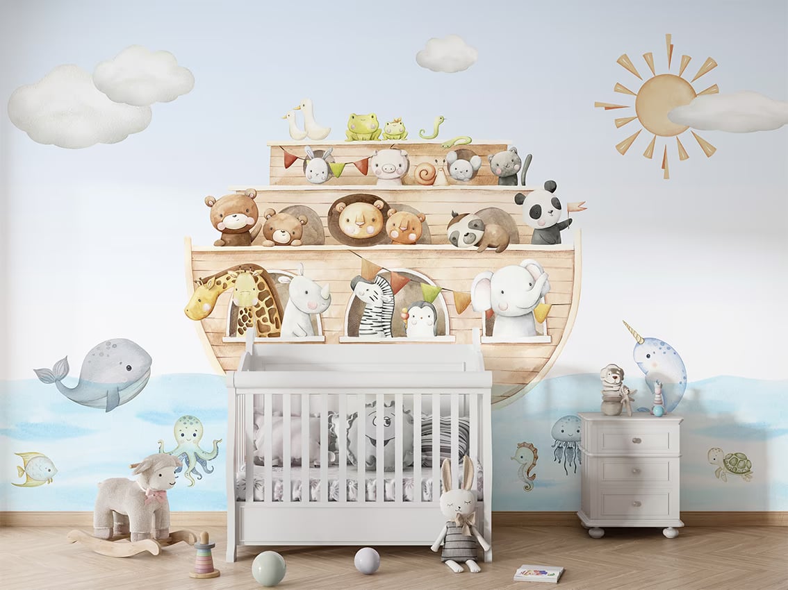 Noah's Journey styled in a room