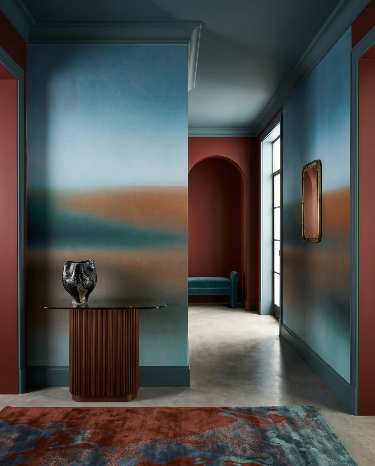 Rotko Clay styled in a room