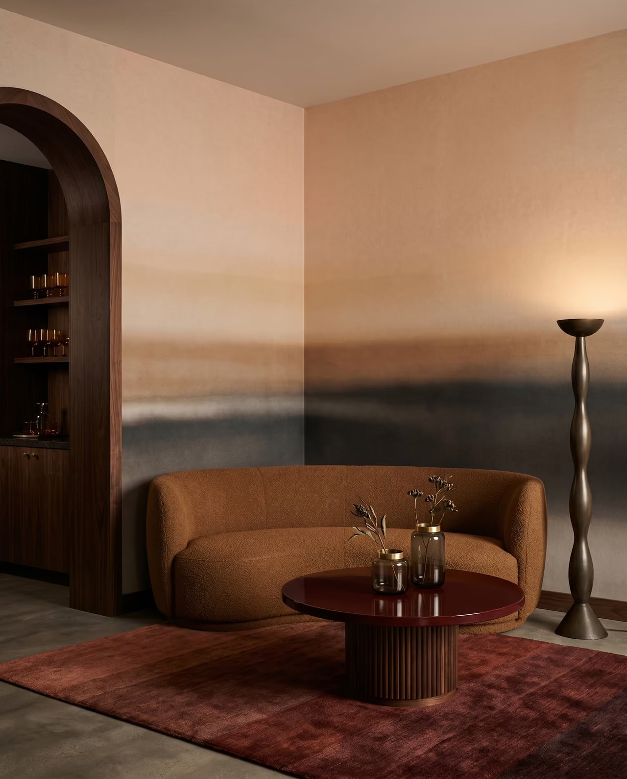 Rotko Dawn styled in a room