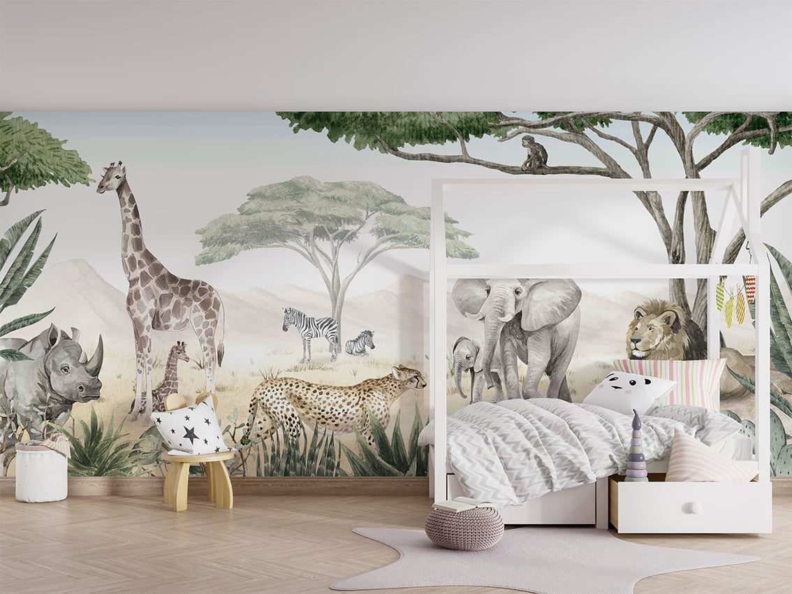 Savannah Jive styled in a room