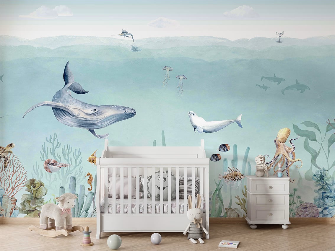 Secret Sealife styled in a room