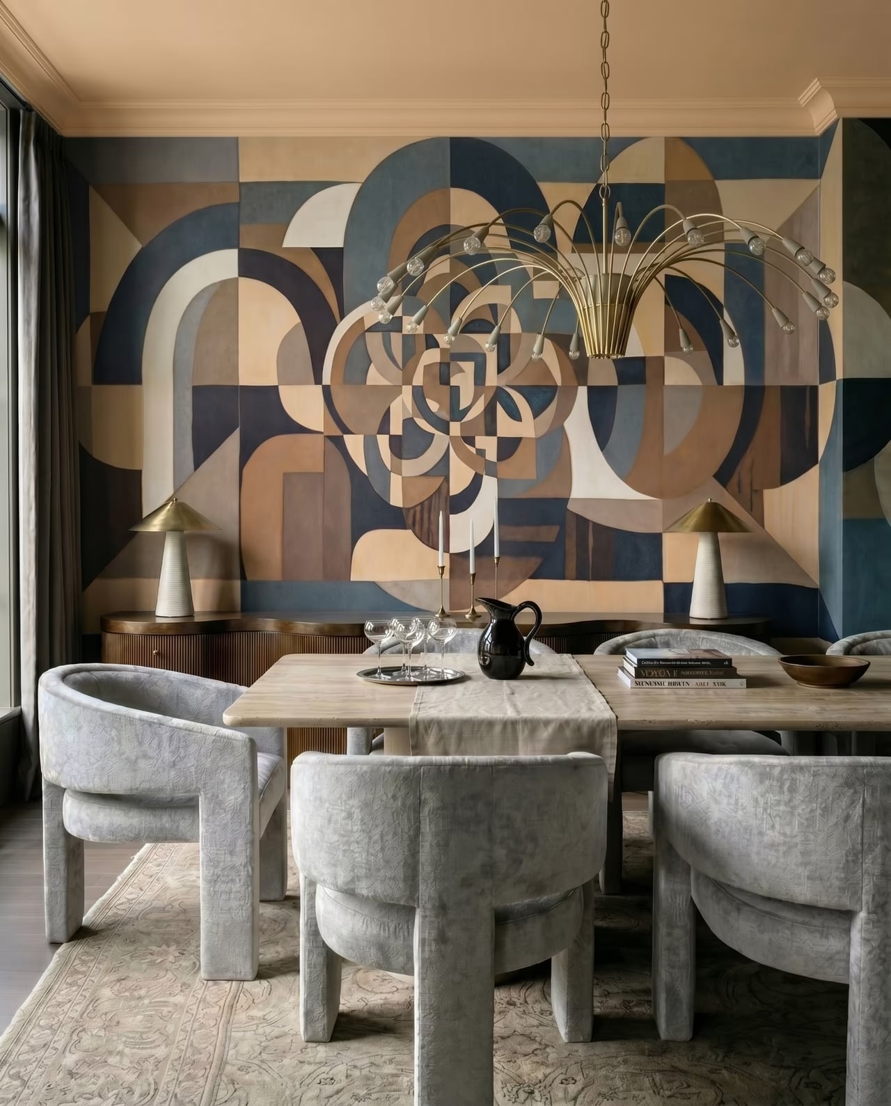 Silent Passage styled in a room