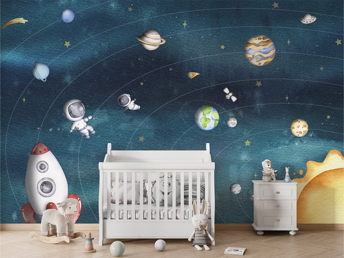 Space Joy - Dark styled in a room