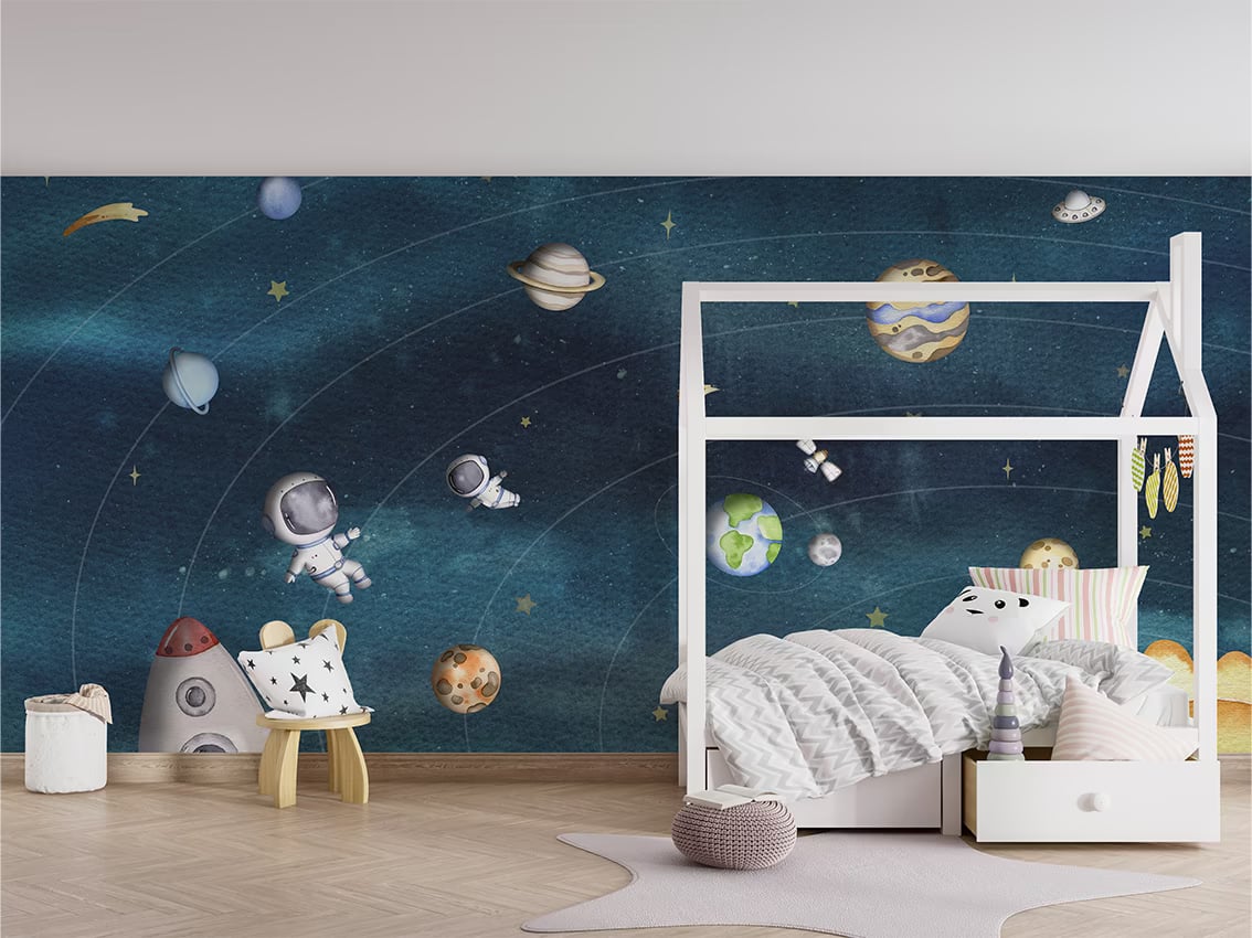 Space Joy - Dark styled in a room