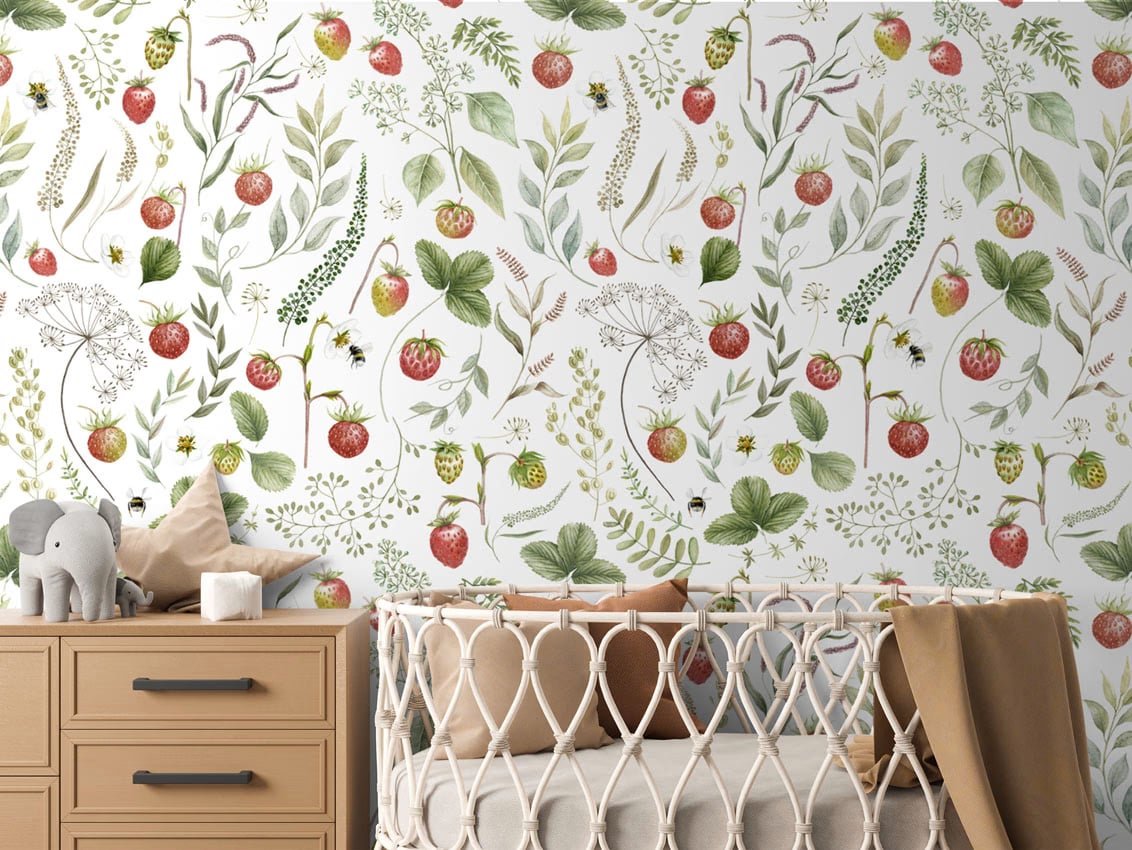 Strawberry Hill styled in a room