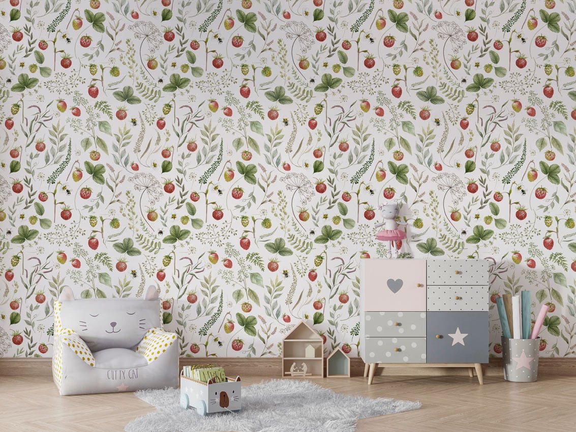 Strawberry Hill styled in a room
