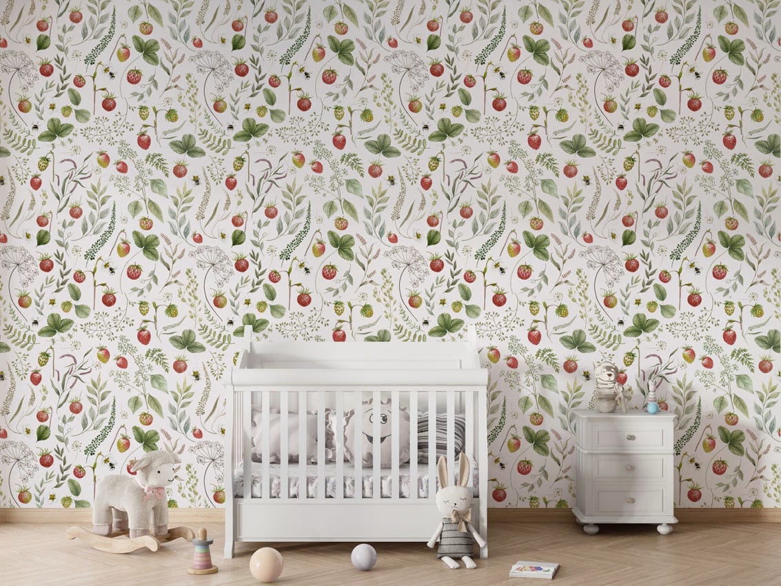 Strawberry Hill styled in a room