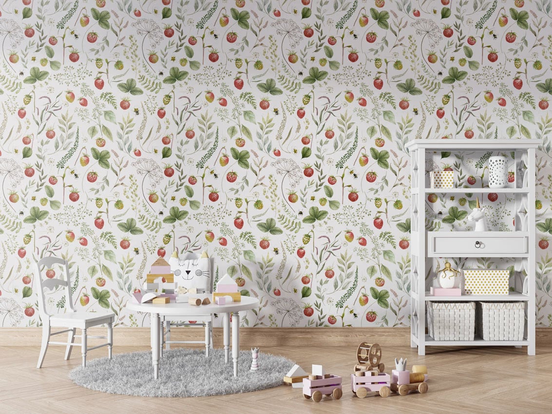 Strawberry Hill styled in a room