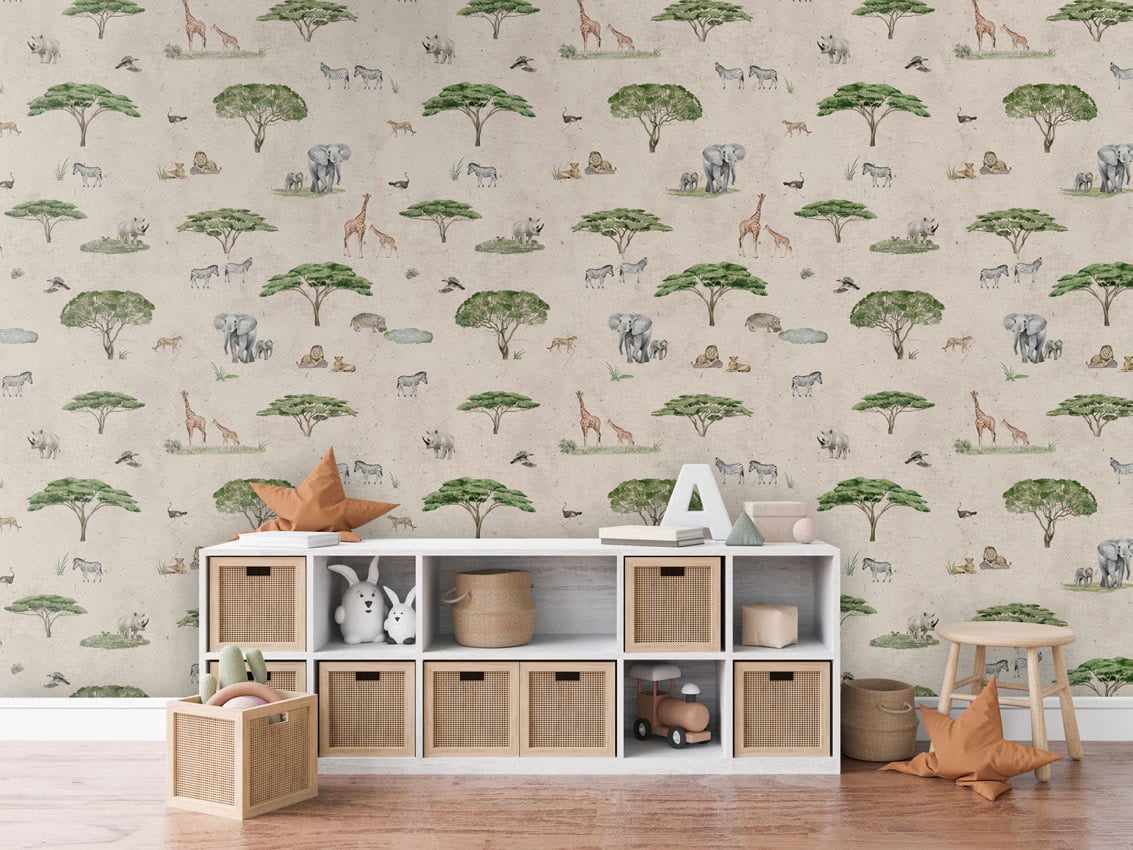 Sunny Savannah - Sand styled in a room