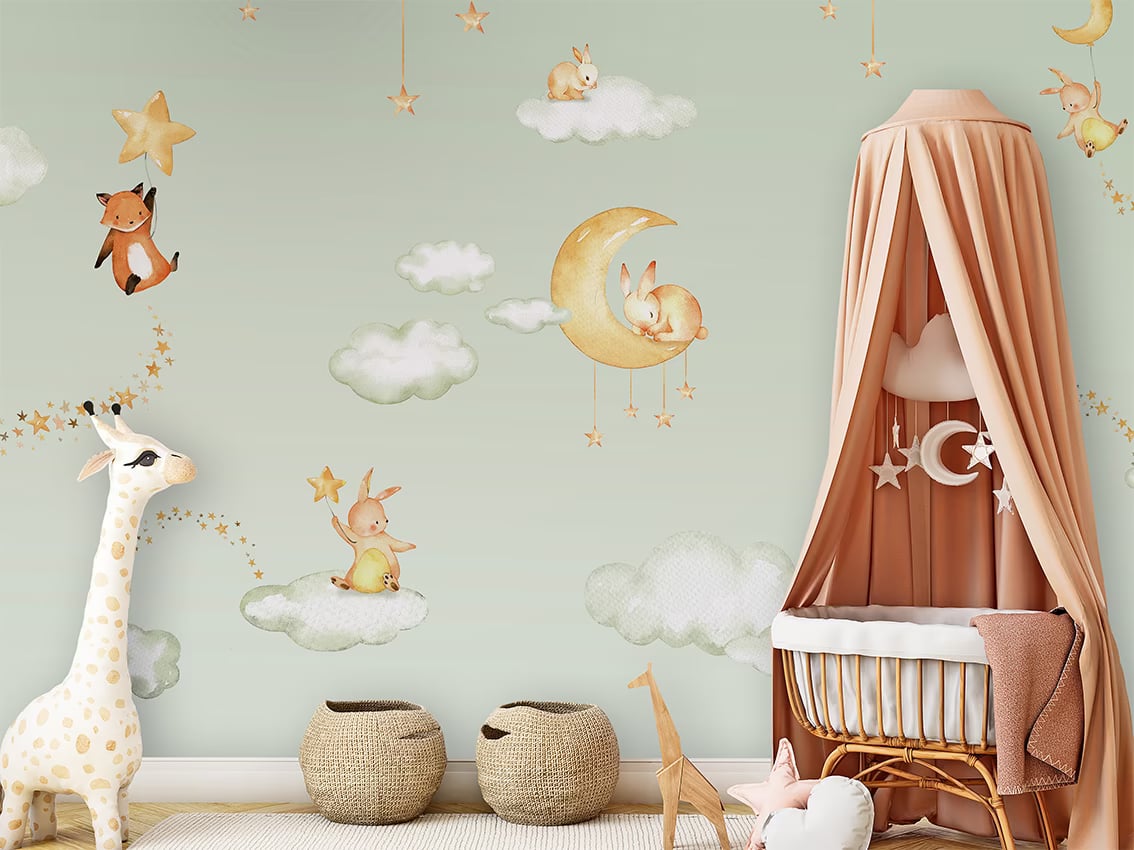 Sweet Dreams - Green styled in a room