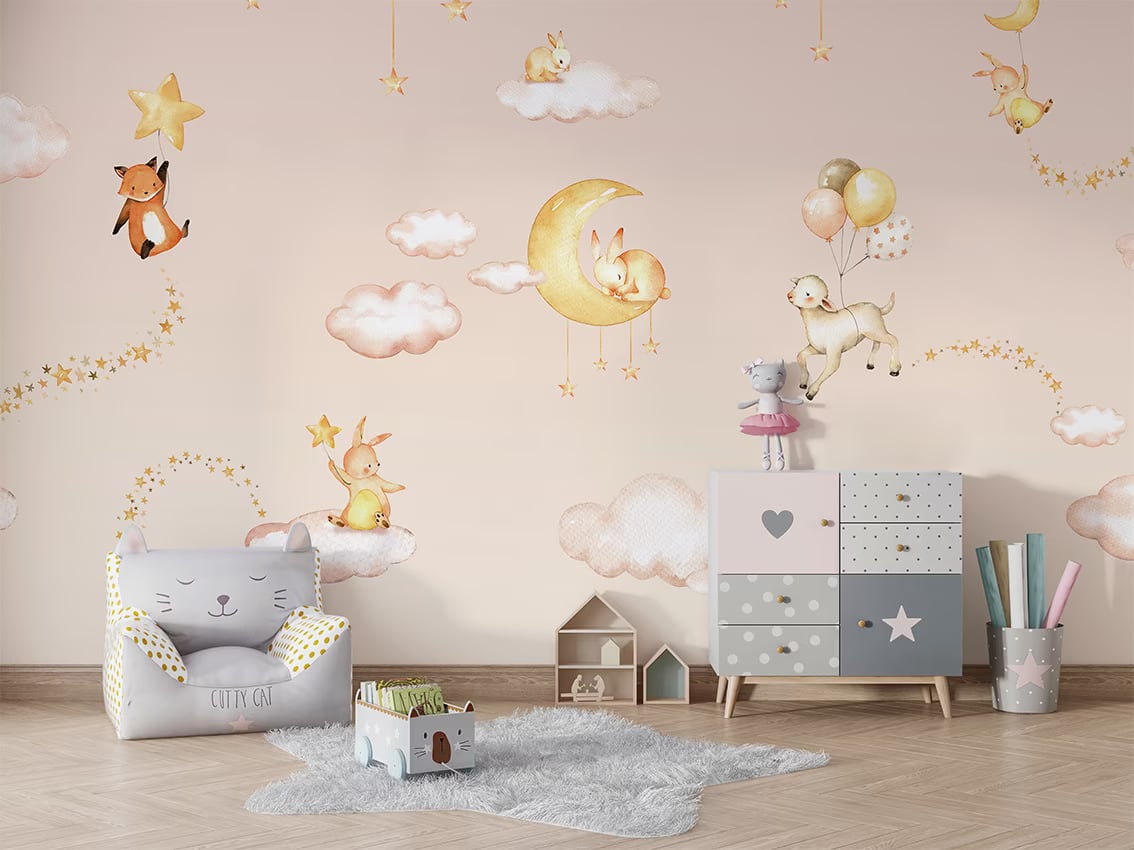 Sweet Dreams - Pink styled in a room