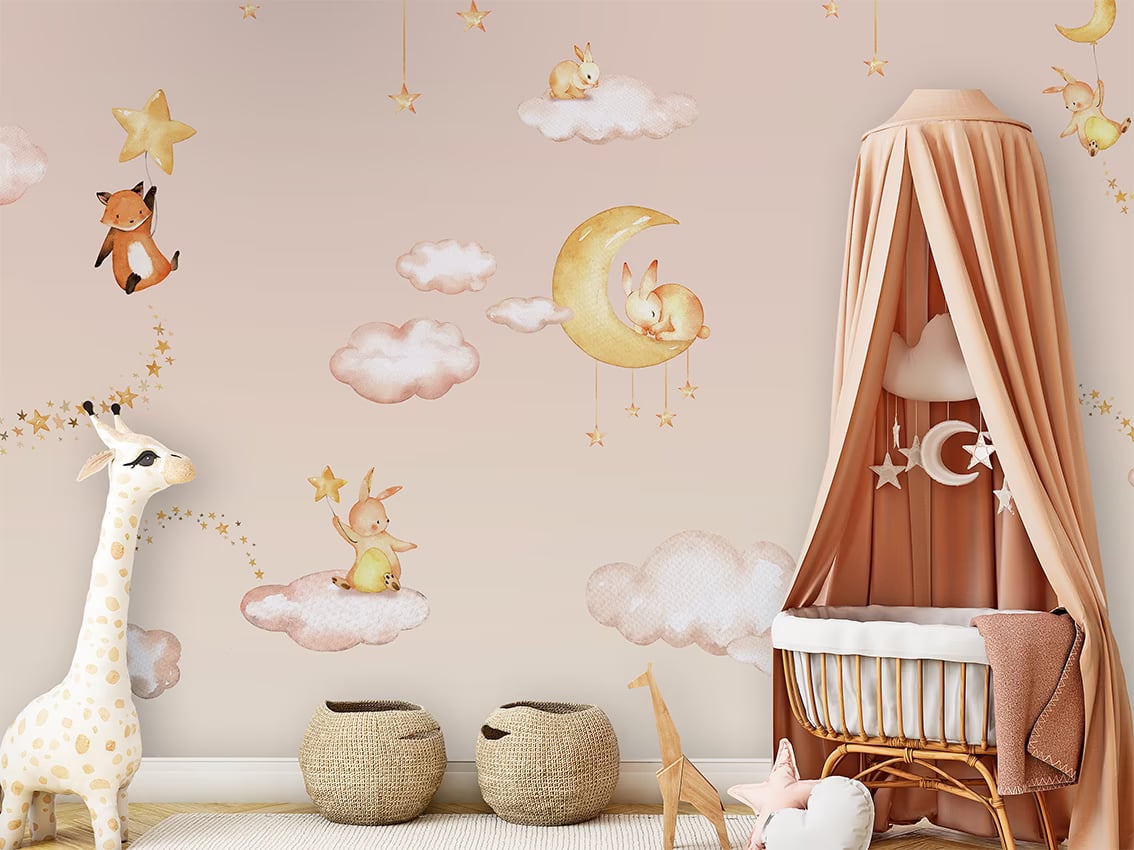 Sweet Dreams - Pink styled in a room